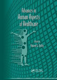 Couverture de l’ouvrage Advances in Human Aspects of Healthcare