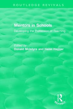 Couverture de l’ouvrage Mentors in Schools (1996)