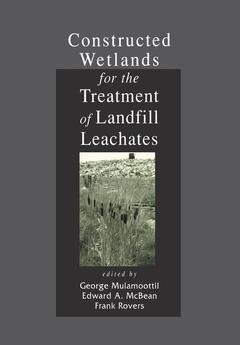 Couverture de l’ouvrage Constructed Wetlands for the Treatment of Landfill Leachates