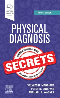 Couverture de l’ouvrage Physical Diagnosis Secrets