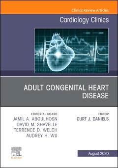 Couverture de l’ouvrage Adult Congenital Heart Disease, An Issue of Cardiology Clinics