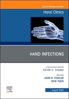 Couverture de l’ouvrage Hand Infections, An Issue of Hand Clinics