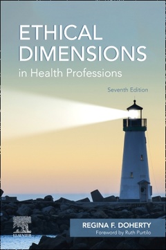 Cover of the book Ethical Dimensions in the Health Professions