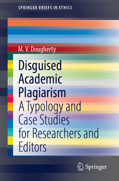Cover of the book Disguised Academic Plagiarism