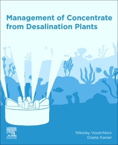 Couverture de l’ouvrage Management of Concentrate from Desalination Plants