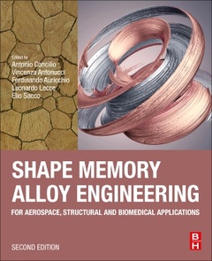 Couverture de l’ouvrage Shape Memory Alloy Engineering
