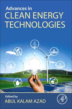 Couverture de l’ouvrage Advances in Clean Energy Technologies