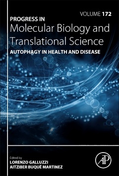 Couverture de l’ouvrage Autophagy in Health and Disease