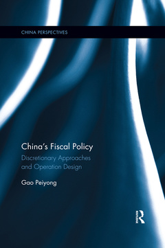Couverture de l’ouvrage China's Fiscal Policy