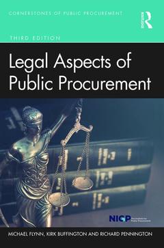 Couverture de l’ouvrage Legal Aspects of Public Procurement