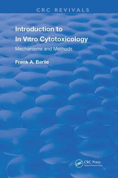 Couverture de l’ouvrage Introduction to In Vitro Cytotoxicology