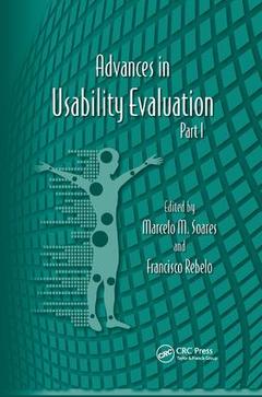 Couverture de l’ouvrage Advances in Usability Evaluation Part I