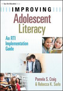 Cover of the book Improving Adolescent Literacy