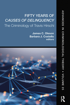 Couverture de l’ouvrage Fifty Years of Causes of Delinquency, Volume 25