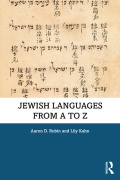 Cover of the book Jewish Languages from A to Z