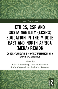 Cover of the book Ethics, CSR and Sustainability (ECSRS) Education in the Middle East and North Africa (MENA) Region