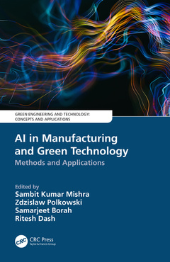Couverture de l’ouvrage AI in Manufacturing and Green Technology