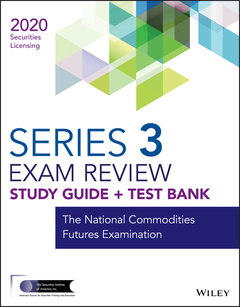 Cover of the book Wiley Series 3 Securities Licensing Exam Review 2020 + Test Bank