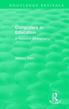 Couverture de l’ouvrage Computers in Education (1988)