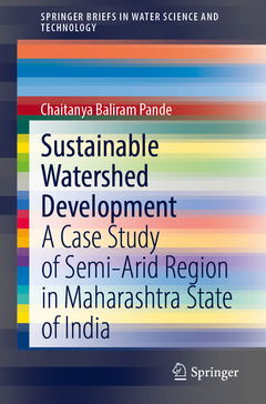 Couverture de l’ouvrage Sustainable Watershed Development