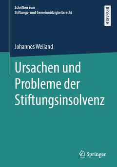 Couverture de l’ouvrage Ursachen und Probleme der Stiftungsinsolvenz