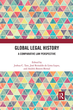 Couverture de l’ouvrage Global Legal History