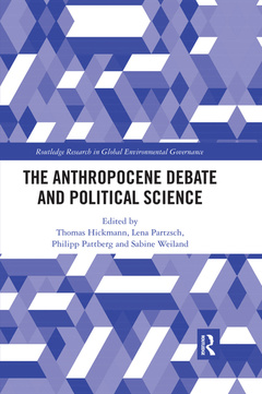Couverture de l’ouvrage The Anthropocene Debate and Political Science