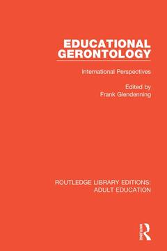 Couverture de l’ouvrage Educational Gerontology