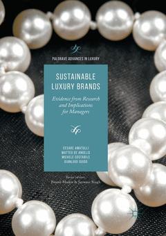 Couverture de l’ouvrage Sustainable Luxury Brands