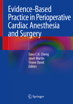 Couverture de l’ouvrage Evidence-Based Practice in Perioperative Cardiac Anesthesia and Surgery