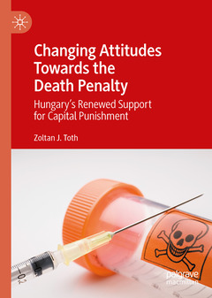 Couverture de l’ouvrage Changing Attitudes Towards the Death Penalty