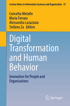 Couverture de l’ouvrage Digital Transformation and Human Behavior