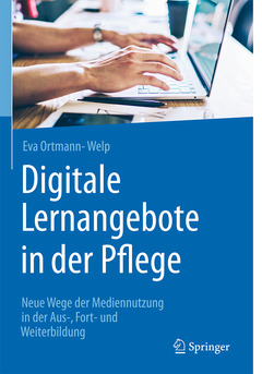 Couverture de l’ouvrage Digitale Lernangebote in der Pflege 