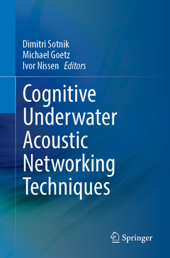 Couverture de l’ouvrage Cognitive Underwater Acoustic Networking Techniques