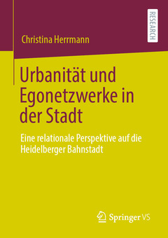 Couverture de l’ouvrage Urbanität und Egonetzwerke in der Stadt