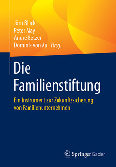 Couverture de l’ouvrage Die Familienstiftung 