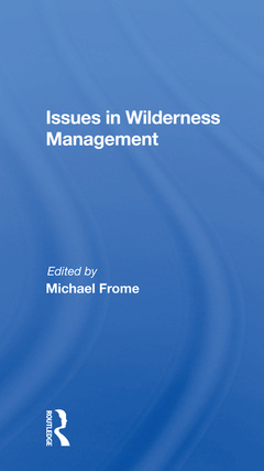 Couverture de l’ouvrage Issues In Wilderness Management