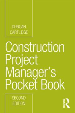 Cover of the book Construction Project Manager’s Pocket Book