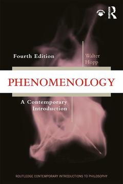 Couverture de l’ouvrage Phenomenology