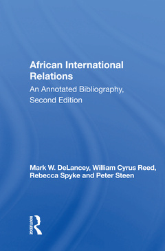 Couverture de l’ouvrage African International Relations
