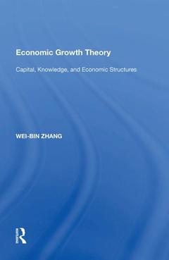 Couverture de l’ouvrage Economic Growth Theory