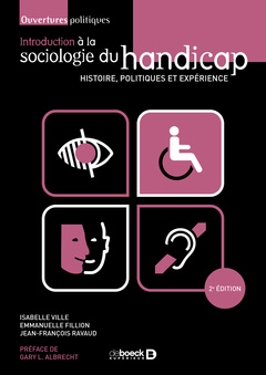 Couverture de l’ouvrage Introduction à la sociologie du handicap