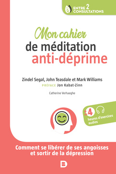 Cover of the book Mon cahier de méditation anti-déprime