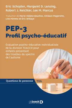 Couverture de l’ouvrage PEP-3 : Profil psycho-éducatif