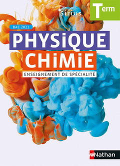 Couverture de l’ouvrage Physique-Chimie Sirius - Terminale - Manuel 2020