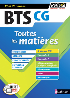 Couverture de l’ouvrage Comptabilité et gestion - BTS CG 1ère et 2ème années (Toutes les matières - RéflexeN° 11) - 2020 - T