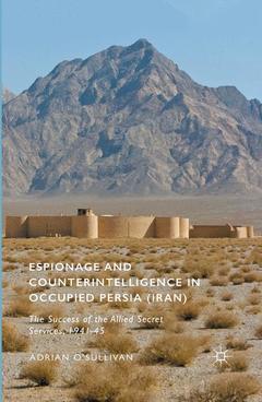 Couverture de l’ouvrage Espionage and Counterintelligence in Occupied Persia (Iran)