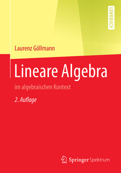 Cover of the book Lineare Algebra