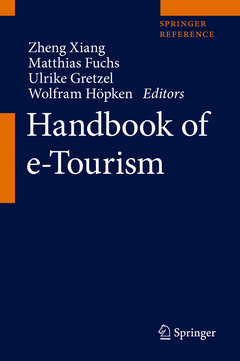 Couverture de l’ouvrage Handbook of e-Tourism
