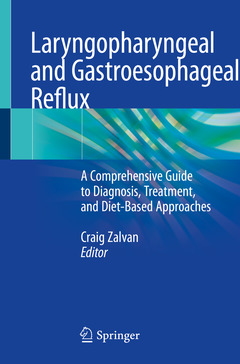 Couverture de l’ouvrage Laryngopharyngeal and Gastroesophageal Reflux